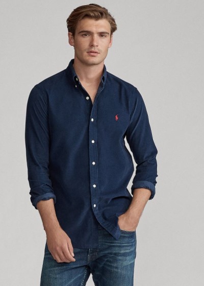 Polo Ralph Lauren Corduroy Skjorter Herre Danmark (GHVXP5308)